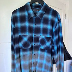 AMIRI core shadow plaid shirt